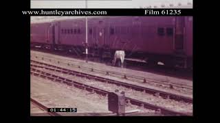 Excellent footage of Indian Railways early 1960s Archive film 61235 [upl. by Rihsab]