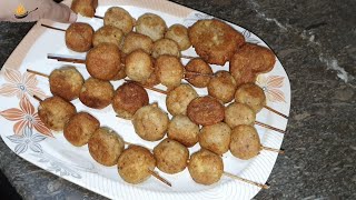 Potato Ke Crispy ball 😋 Amazing Recipe  Shazia Kitchen [upl. by Nosiddam87]