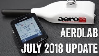 AeroLab Cycling Sensor July 2018 Tech Update [upl. by Eniar]