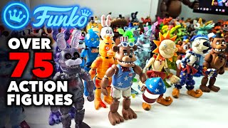 75 FIVE NIGHTS AT FREDDYS ACTION FIGURE COLLECTION  2023 Complete FNaf Collection [upl. by Ahsart]