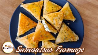 Samoussas au Fromage Recette Facile et Rapide [upl. by Dione]