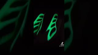 QUICK TEST GLOW IN THE DARK TEST  YEEZY 700 v3 KYANITE via TIKTOK [upl. by Graves685]