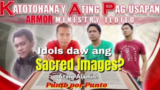 Catholic Apologist Iloilo Sagot sa Tanong Idols ba ang mga Santo [upl. by Ahsinid]