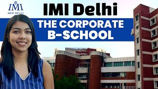 IMI Delhi  Placement reality Admission Cutoff Campus life and more [upl. by Damalas823]