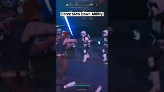 Force Slow Down Ability Star Wars Jedi Survivor [upl. by Latsirhc582]