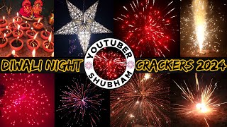 DIWALI NIGHT Vlog Crackers Bursting amp Celebrations 2024  Stash Testing [upl. by Melly]