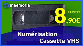 Numérisation Cassette VHS  Convertir VHS en Numérique  Rapidement Depuis ChezSoi [upl. by Dorehs252]