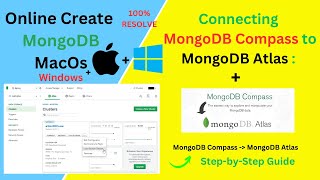 Connecting MongoDB Compass to MongoDB Atlas  StepbyStep Guide [upl. by Jo-Anne]