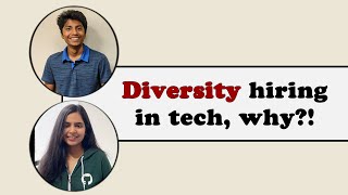 Diversity hiring in tech why [upl. by Engelbert]