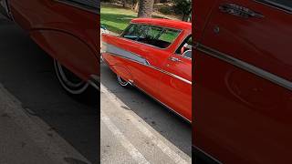 57 Chevy Wagon Lowrida 🔥🔥🔥 losangeles automobile oldschool classic trending shorts [upl. by Line]