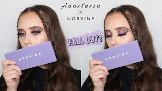 NEW ABH NORVINA PALETTE  HONEST REVIEW Fall out  CEL Makeup [upl. by Cy]