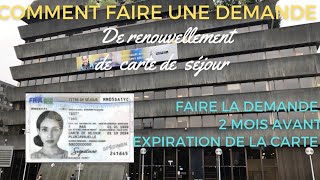 TUTO Comment faire une demande de renouvellement de carte de séjour [upl. by Mavilia886]