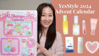 YesStyle Advent Calendar unboxing  Dr Jenny Liu [upl. by Idas]