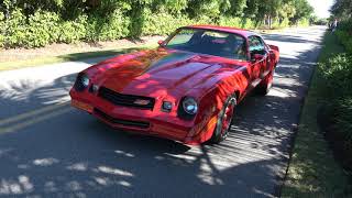 1981 Z28 Camaro Red Beautiful [upl. by Fred861]