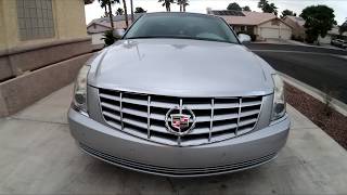 2010 Cadillac DTS Flowmaster Super 44s and Resonator Delete [upl. by Spearing290]