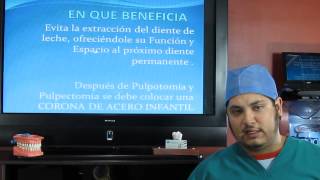 PULPOTOMIA Y PULPECTOMIA Tratamiento de Nervio Dental Infantil [upl. by Aiel64]