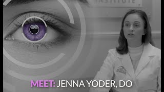 Meet Jenna Yoder DO  Woolfson Eye Institute [upl. by Anertak]