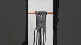 Új makramé minta  new macrame pattern for beginners  macrametutorial [upl. by Bodnar983]