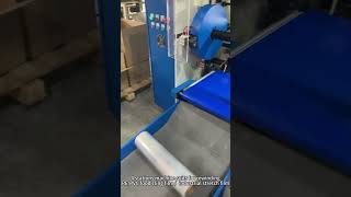 New design machine for rewinding producing stretch filmcling film stretchfilmmachinerewinder [upl. by Lerraj]