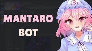 How To Use Mantaro Bot 🎵 Discord Music Bot [upl. by Yecnay]