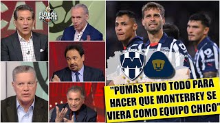 MONTERREY sacó victoria vs PUMAS con GOL de ÚLTIMO MOMENTO y con polémica arbitral  Futbol Picante [upl. by Ammeg]