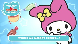 Would My Melody Rather  Hello Kitty and Friends Supercute Adventures S10 EP3 [upl. by Nosnek]