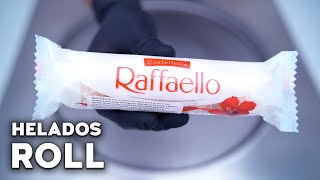 Rafaellos Ice Cream Rolls ASMR  Helados Roll Helado en Rollo  Helado a la Plancha [upl. by Sorodoeht]