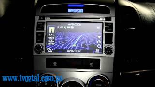 AUTORADIO HYUNDAI SANTA FE 2011 DVD GPS NAVEGADOR ROADROVER IVOZTEL [upl. by Assirk138]