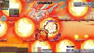 Legacy Grandis Boss Clears  Battle Mage POV Maplestory GMS Kronos [upl. by Aelak]