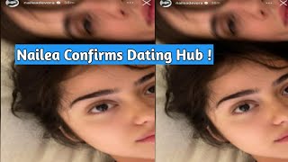 Nailea Devora CONFIRMS Dating Hubert on Instagram  Posts Cozy Clips together [upl. by Nojram]