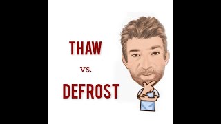 The Difference Between Defrost and Thaw  Lesson 764 English Tutor Nick P [upl. by Ginnie]