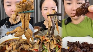 Eating amp Mukbang amp Asmr with sound 2024 eatingasmr eatingchallenge funny [upl. by Yren]