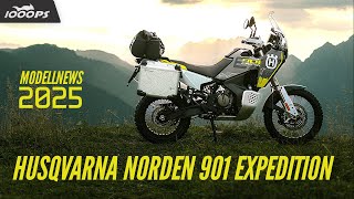 Richtig weiterentwickelt Husqvarna Norden 901 Expedition 2025 [upl. by Negaem]