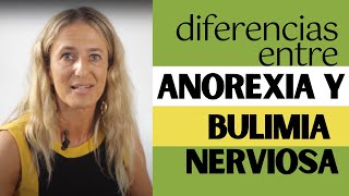 Diferencias entre ANOREXIA Y LA BULIMIA nerviosa [upl. by Ashbey]