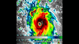 ALERTE météo louragan BERYL de catégorie 4 va frapper les Antilles [upl. by Leontine]