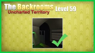 Level 59 Completion  The Backrooms Uncharted Territory [upl. by Anh]