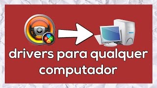 como baixar instalar e atualizar os drivers em qualquer computador Slim Drivers [upl. by Abbe]