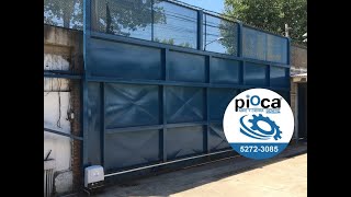 MOTORREDUCTOR para PORTON CORREDIZO  INDUSTRIAL  piOca® 🏆 [upl. by Krik]