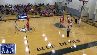 Mount Morris High School vs Letchworth High School Mens JV Basketball [upl. by Korman]