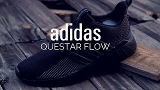 Adidas Questar Flow Review  Blackout Edition [upl. by Friedly]