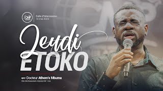 Live Dr Athoms Mbuma  Culte dintercession Jeudi Etoko du 18052023 [upl. by Tade]