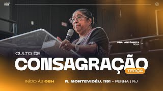 CULTO DE CONSAGRAÇÃO  PRA ANTONIETA ROSA amp MISS SARA MENEZES  23012024 [upl. by Astrahan]