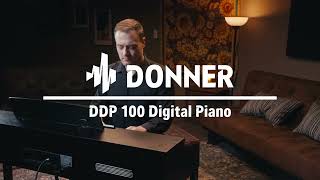 Home Digital Piano for Beginner Professional Donner DDP100 Digital Piano 88 Key I Donner Spotlight [upl. by Nodlew]