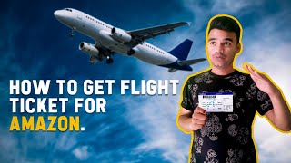 Amazon Deaf How to get flight ticket for Amazon [upl. by Ainiger913]