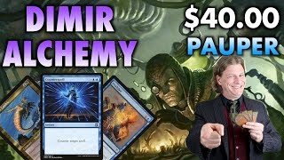 MTG  Get dirty With Dimir Alchemy a Powerful Control Deck in Pauper for Magic The Gathering [upl. by Sunev409]