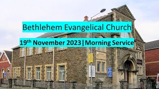 19th November 2023  Morning Service [upl. by Oinafipe]