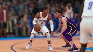 Oklahoma City Thunder vs Los Angeles Lakers – NBA Today January 17th 2019 Full Game Sim 11719 [upl. by Ylim]