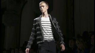 Balmain  Spring Summer 2018 Full Fashion Show  Menswear [upl. by Herminia674]