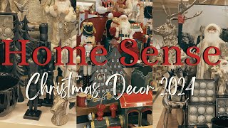 CHRISTMAS SHOP WITH ME 2024  HomeSense Holiday Decor Finds [upl. by Iloj]