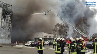 Wiesenhof Großbrand am Ostermontag [upl. by Akerdna888]